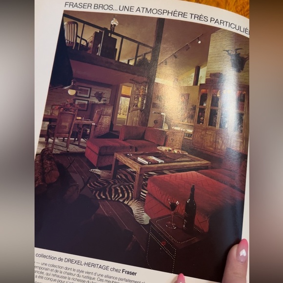 1981 Vintage DÉCORMAG Summer Interior Design/Home Decor Magazine - Picture 2 of 7